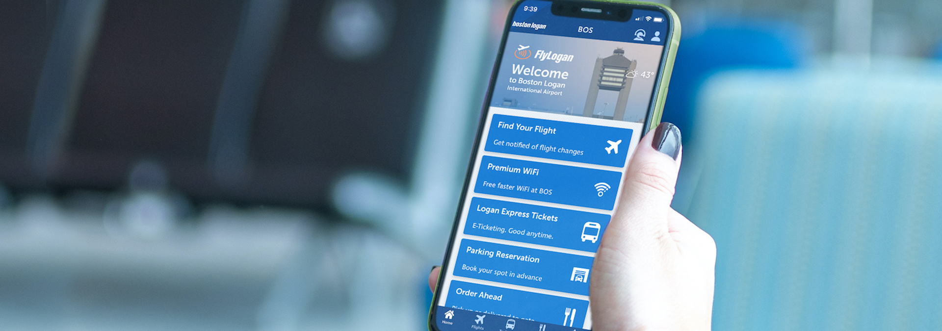 FlyLogan App Your Guide to Boston Logan Massport